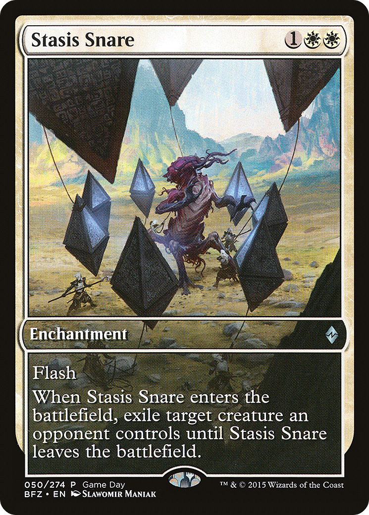 Stasis Snare (GAME-050) - Battle for Zendikar Promos