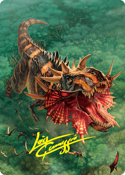 Gigantosaurus // Gigantosaurus (AFDN-053) - Foundations Art Series (Borderless) Foil