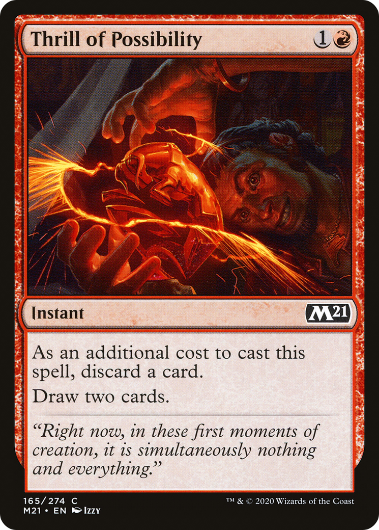 Thrill of Possibility (M21-165) - Core Set 2021 Foil