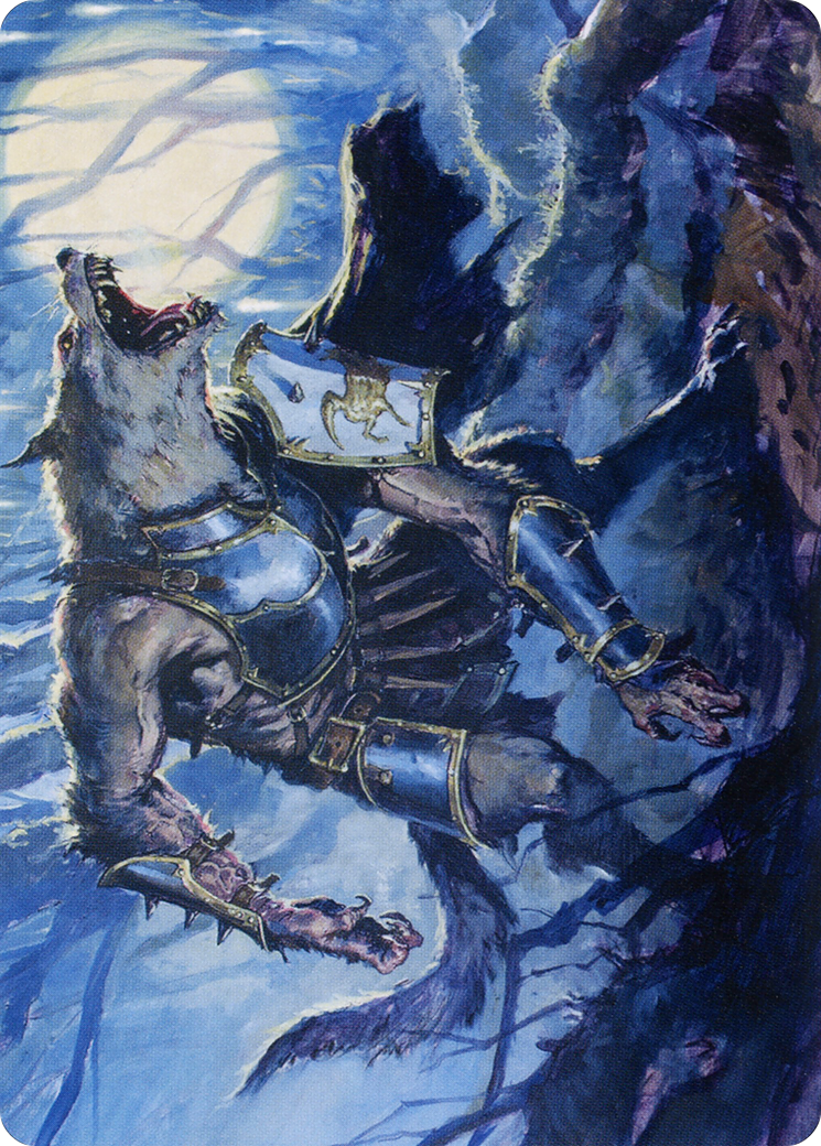Moonrage Brute // Moonrage Brute (AMID-014) - Midnight Hunt Art Series (Borderless) Foil