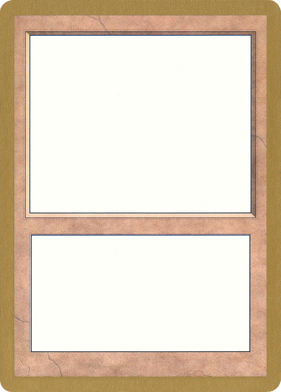 1999 World Championship Blank Card (WCD-) - World Championship Decks 1999