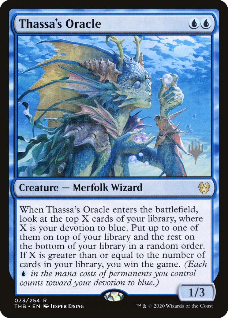 Thassa's Oracle (PPTHB-073) - Theros Beyond Death Promos Foil