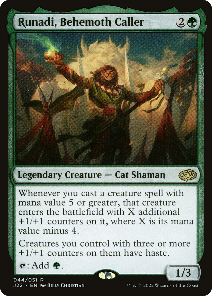 Runadi, Behemoth Caller (J22-044) - Jumpstart 2022