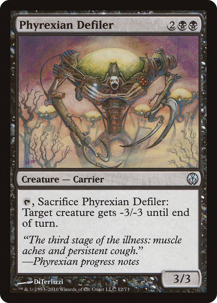 Phyrexian Defiler (DDE-012) - Duel Decks: Phyrexia vs. the Coalition