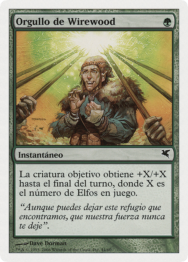 Wirewood Pride (Spanish) - "Orgullo de Wirewood" (B44) (PSAL-B44) - Salvat 2005