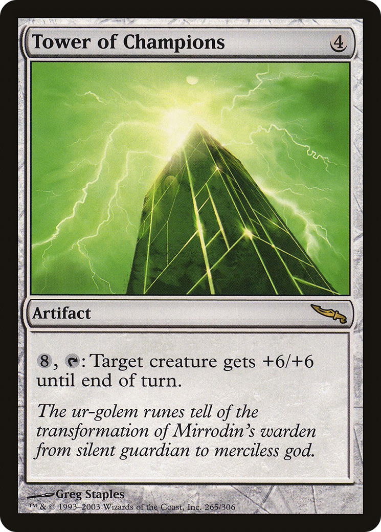 Tower of Champions (MRD-265) - Mirrodin