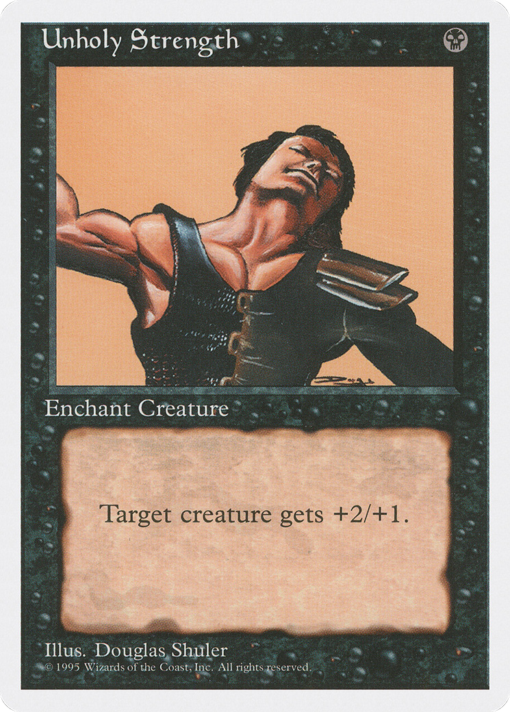 Unholy Strength (4ED-) - Fourth Edition