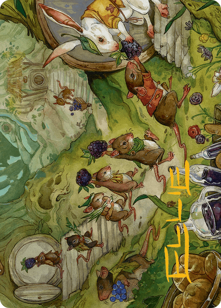 For the Common Good // For the Common Good (ABLB-043) - Bloomburrow Art Series (Borderless)