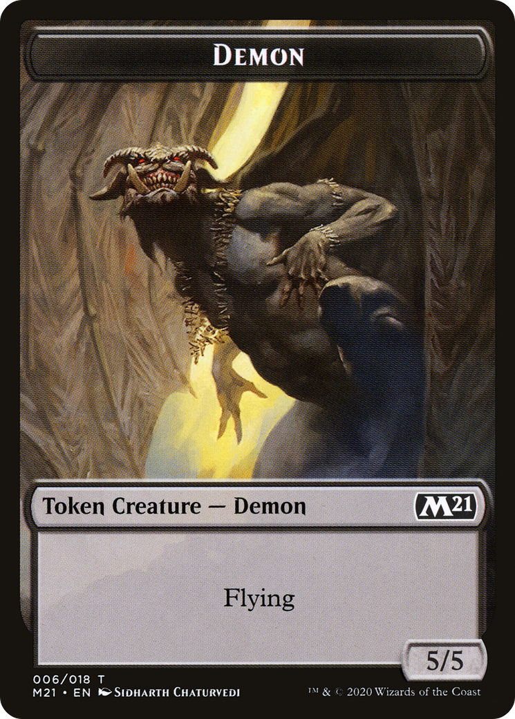 Demon (TM21-006) - Core Set 2021 Tokens