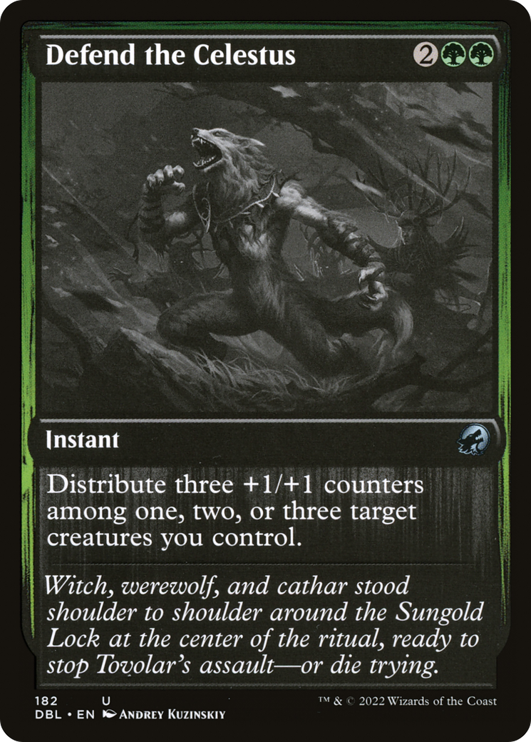 Defend the Celestus (DBL-182) - Innistrad: Double Feature