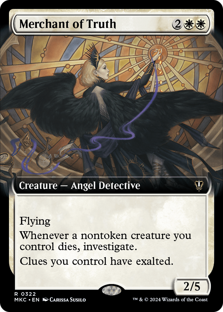 Merchant of Truth (Extended Art) (MKC-322) - Murders at Karlov Manor Commander: (Extended Art)