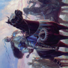 Shanid, Sleepers' Scourge // Shanid, Sleepers' Scourge (ADMU-054) - Dominaria United Art Series (Borderless)