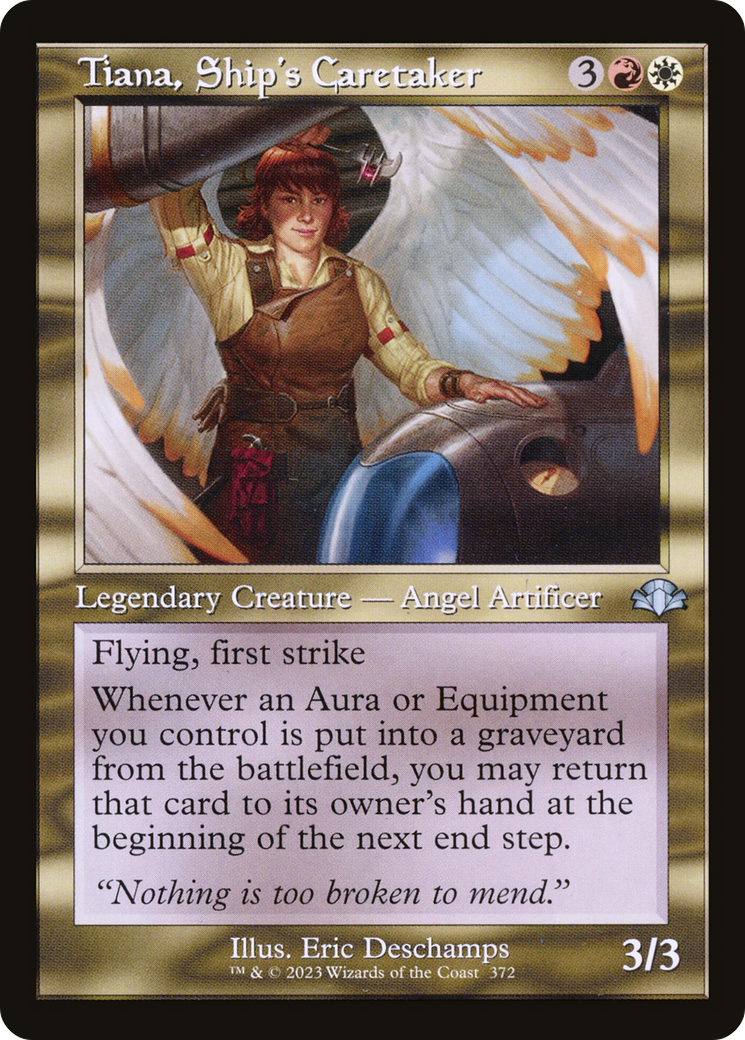 Tiana, Ship's Caretaker (Retro Frame) (DMR-372) - Dominaria Remastered Foil