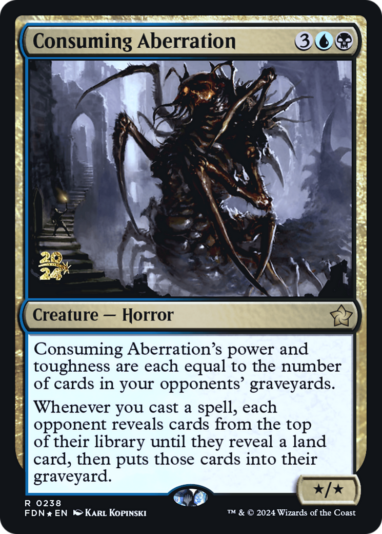 Consuming Aberration (FDN) (PRE-238) - Foundations Promos Foil