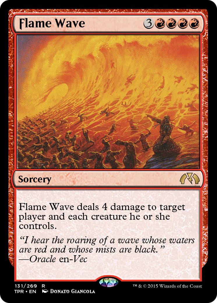Flame Wave (TPR-131) - Tempest Remastered Foil