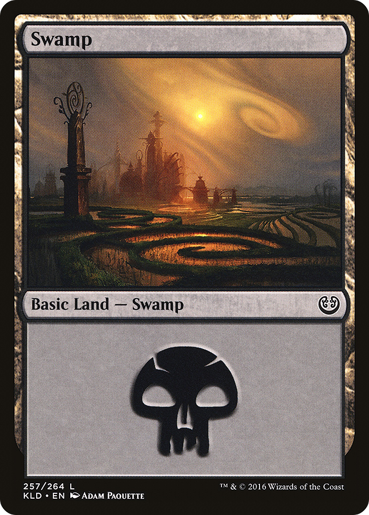 Swamp (257) (KLD-257) - Kaladesh