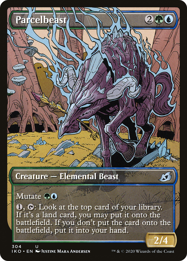 Parcelbeast (Showcase) (IKO-304) - Ikoria: Lair of Behemoths: (Showcase)