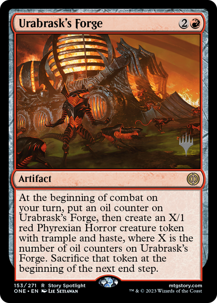 Urabrask's Forge (PPONE-153) - Phyrexia: All Will Be One Promos