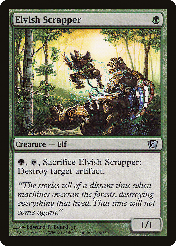 Elvish Scrapper (8ED-245) - 8th Edition