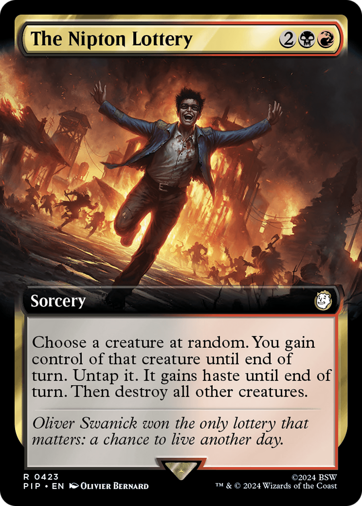 The Nipton Lottery (Extended Art) (PIP-423) - Fallout: (Extended Art)