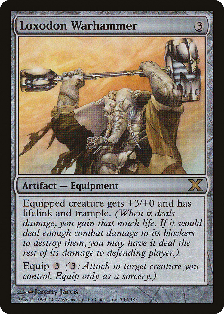 Loxodon Warhammer (10E-332) - Tenth Edition