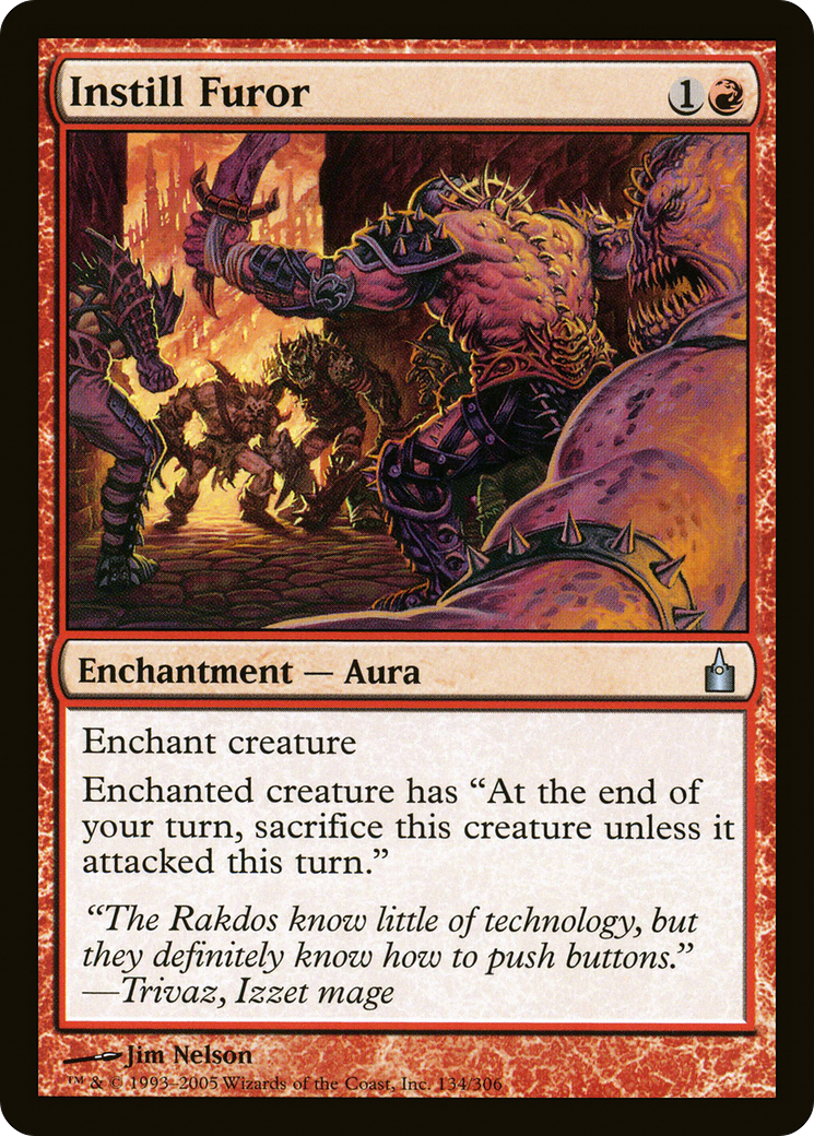 Instill Furor (RAV-134) - Ravnica: City of Guilds