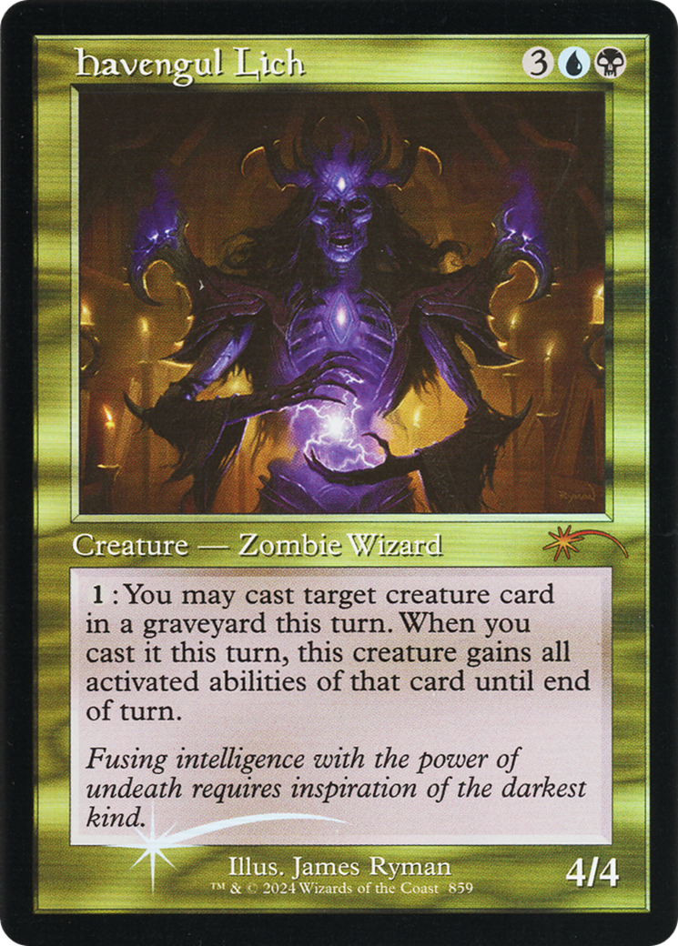 Havengul Lich (Retro Frame) (SLD-859) - Secret Lair Drop Foil