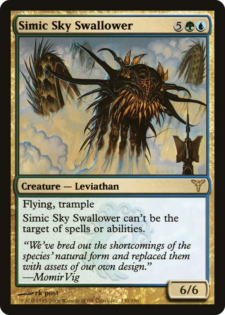 Simic Sky Swallower (DIS-) - Dissension Foil