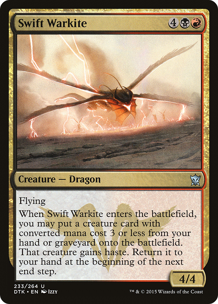 Swift Warkite (DTK-233) - Dragons of Tarkir
