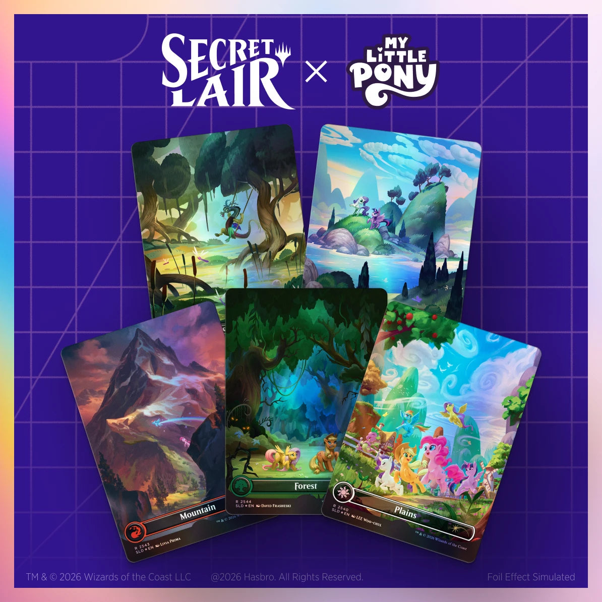 Secret Lair Drop: Secret Lair x My Little Pony: The Lands of Equestria Foil Edition