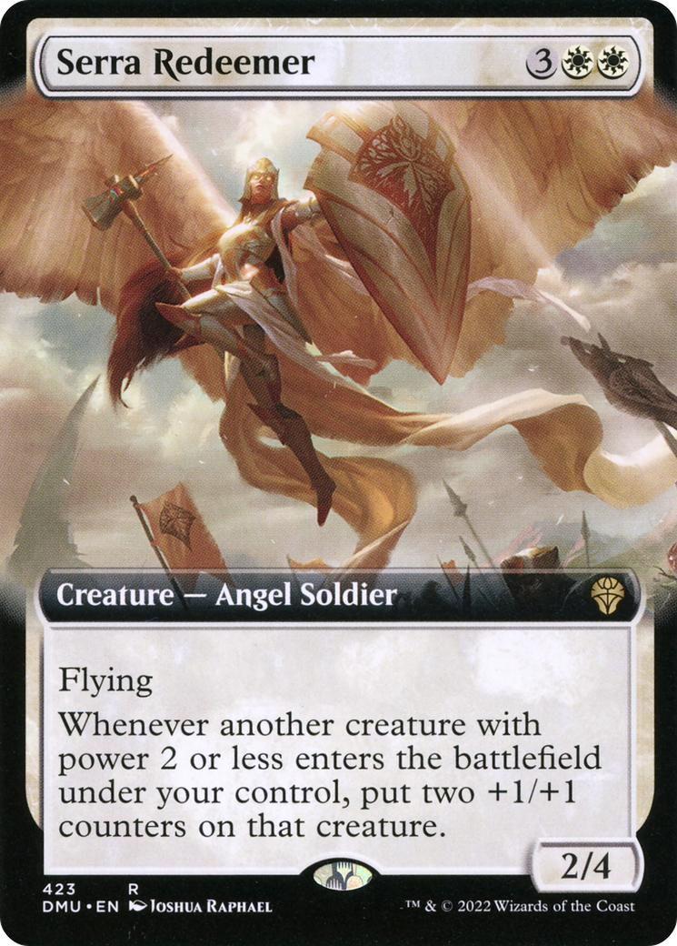 Serra Redeemer (Extended Art) (DMU-423) - Dominaria United: (Extended Art) Foil