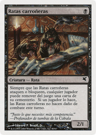Carrion Rats (Spanish) - "Ratas carroneras" (A40) (PSAL-A40) - Salvat 2005