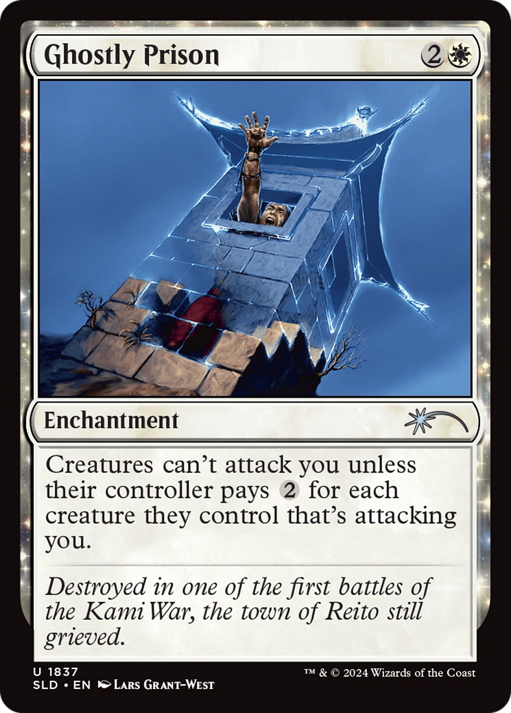 Ghostly Prison (1837) (SLD-1837) - Secret Lair Drop: (enchantment)