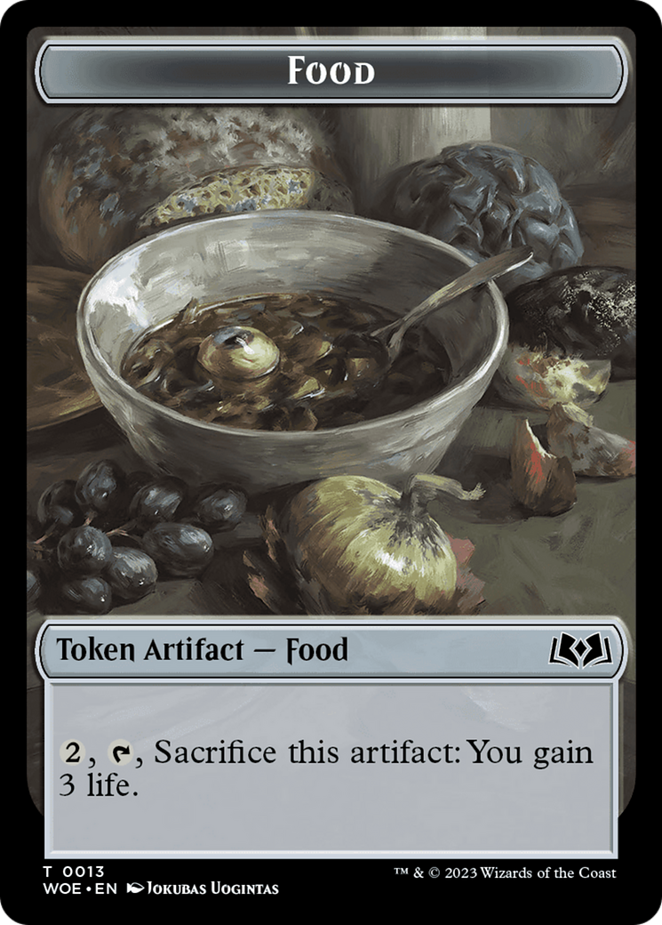 Food (TWOE-013) - Wilds of Eldraine Tokens Foil