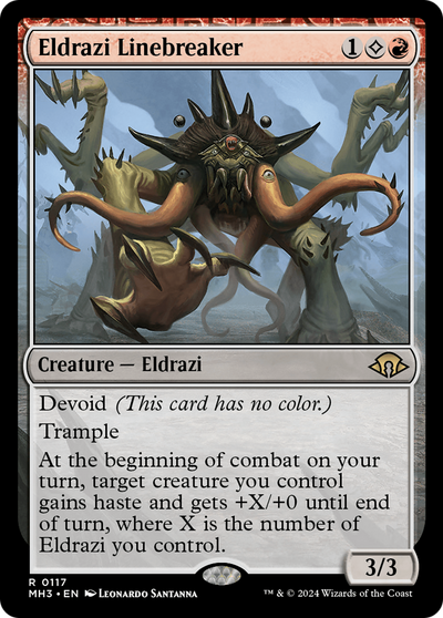 Eldrazi Linebreaker (MH3-117) - Modern Horizons 3: (devoid)