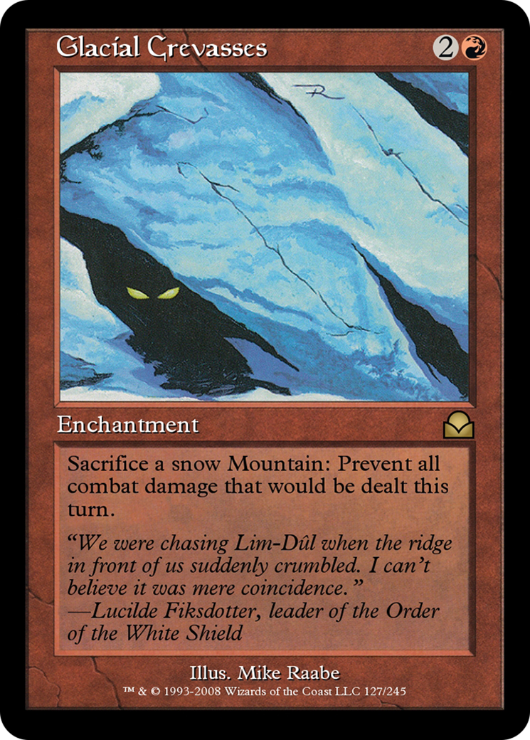 Glacial Crevasses (ME2-127) - Masters Edition II