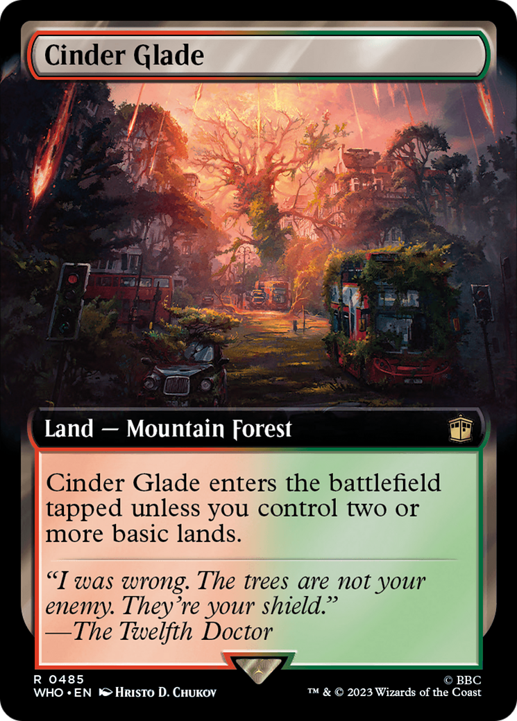 Cinder Glade (Extended Art) (WHO-485) - Doctor Who: (Extended Art)