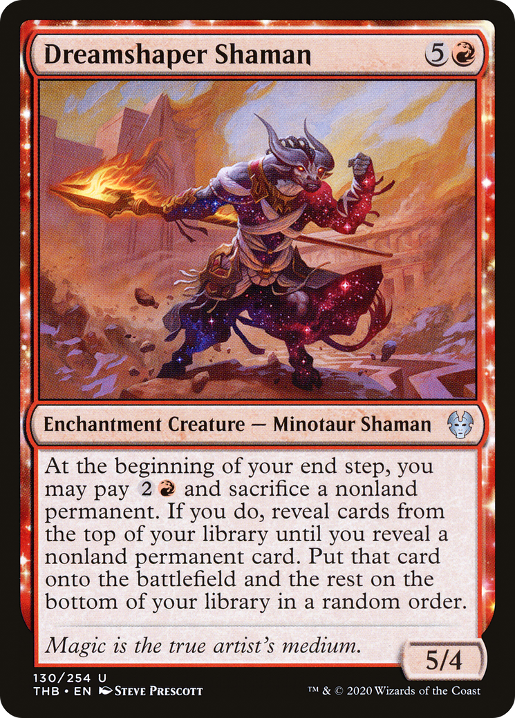Dreamshaper Shaman (THB-130) - Theros Beyond Death: (enchantment) Foil