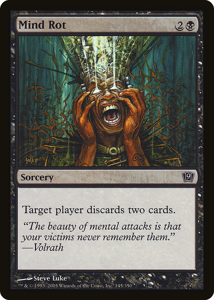 Mind Rot (9ED-145) - 9th Edition