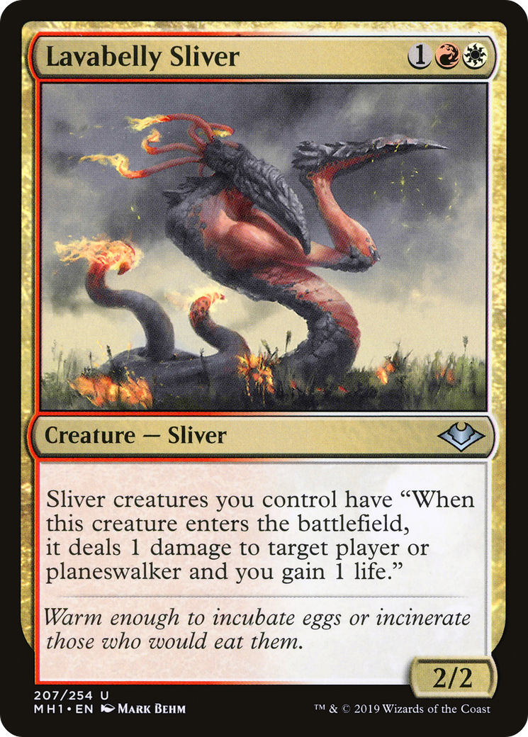 Lavabelly Sliver (MH1-207) - Modern Horizons Foil