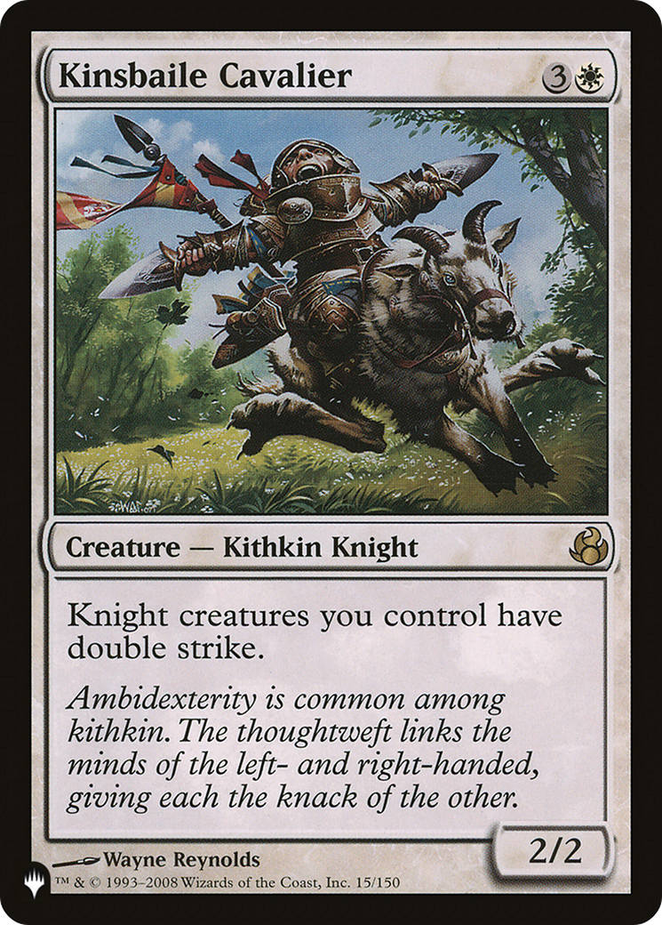 Kinsbaile Cavalier (LIST-015/150) - The List