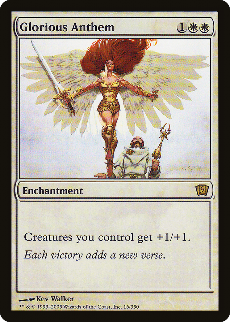 Glorious Anthem (9ED-016) - 9th Edition