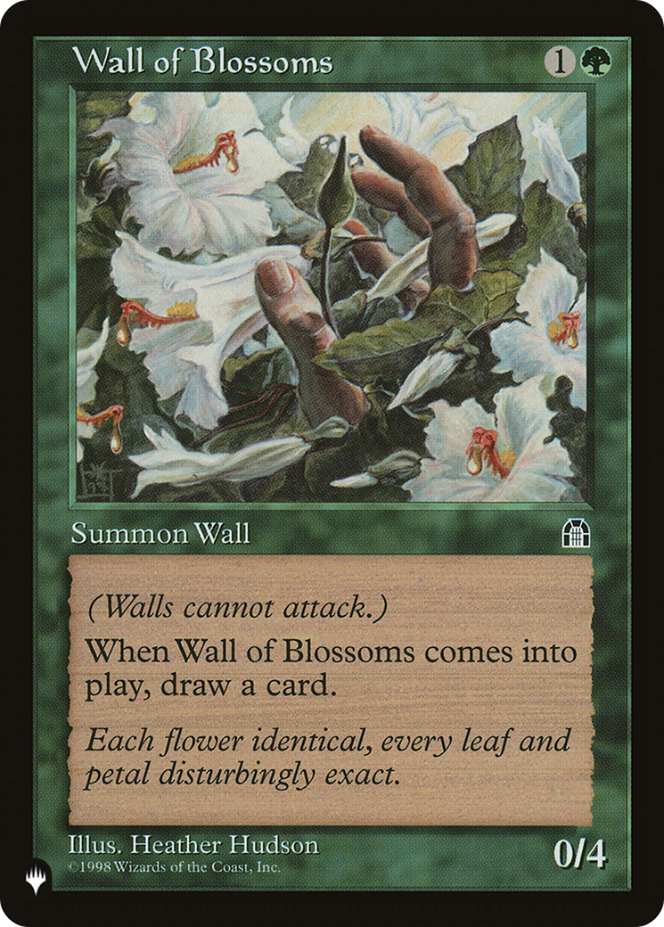 Wall of Blossoms (LIST-) - The List