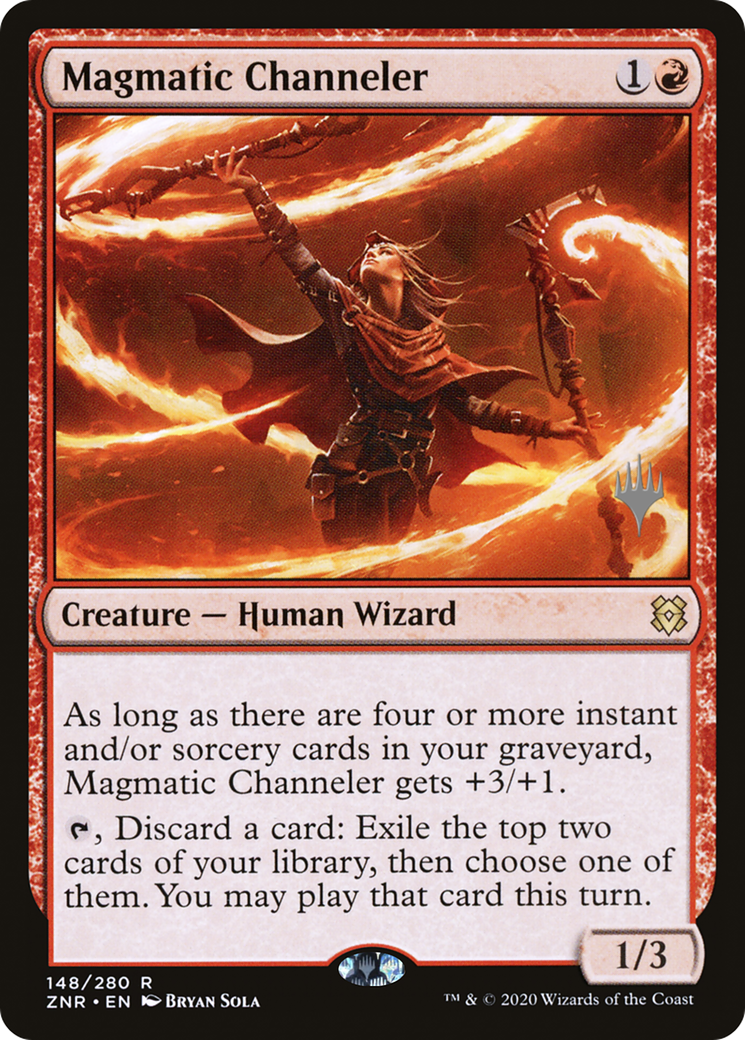 Magmatic Channeler (PPZNR-148P) - Zendikar Rising Promos Foil