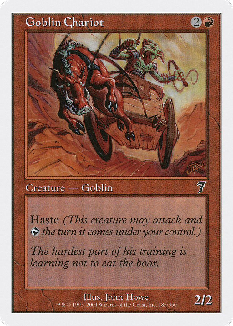 Goblin Chariot (7ED-185) - 7th Edition Foil