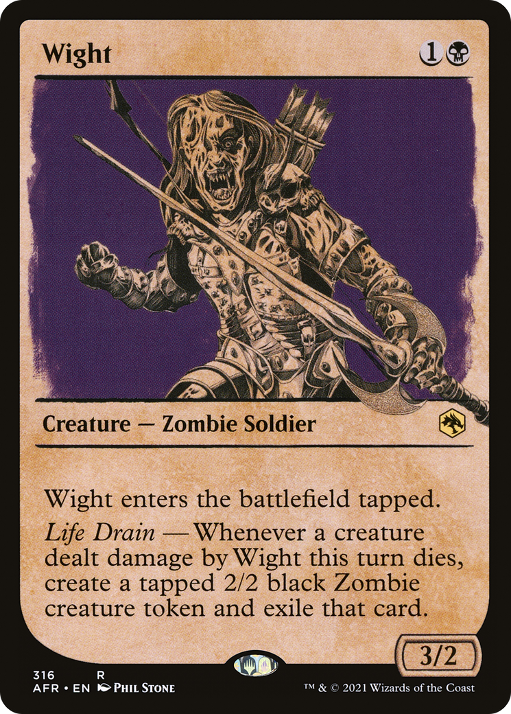 Wight (Showcase) (AFR-316) - Adventures in the Forgotten Realms: (Showcase)