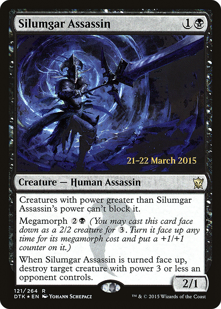 Silumgar Assassin (PRE-121) - Dragons of Tarkir Promos Foil