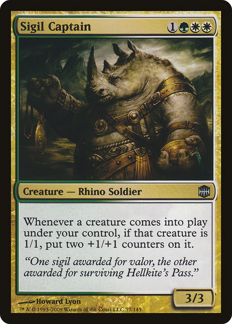 Sigil Captain (ARB-077) - Alara Reborn