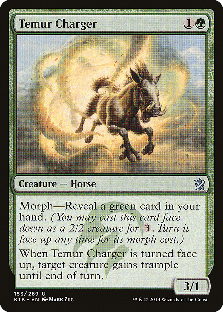 Temur Charger (KTK-153) - Khans of Tarkir