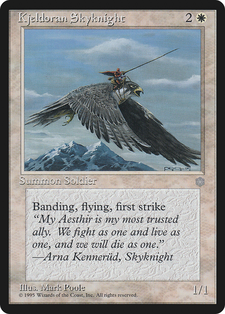 Kjeldoran Skyknight (ICE-) - Ice Age